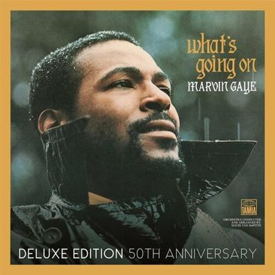 Marvin Gaye What's Going On 50th Anniversary 180g 2LP Vinyl Gatefold 2022 TAMLA