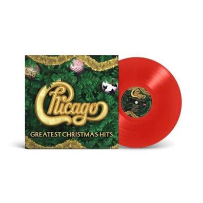 Chicago Greatest Christmas Hits 1LP Red Vinyl 2023 Rhino