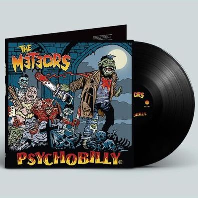 The Meteors Psychobilly 1LP Vinyl Gatefold 2022 Svart Records