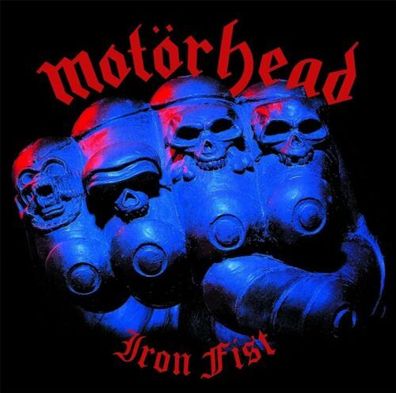 Motörhead Iron Fist 180g 1LP Black Vinyl 2015 BMG Sanctuary Bronze BMGRM024LP