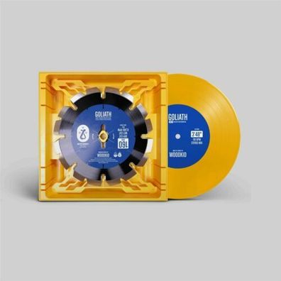 Woodkid Goliath LTD 7" Yellow Vinyl 2020 Universal Green United Music