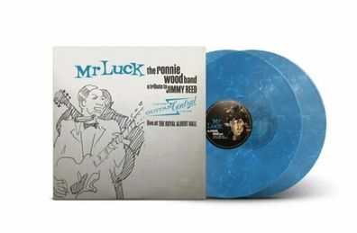The Ronnie Wood Band Mr. Luck A Tribute to Jimmy Reed LTD Indie 2LP Blue Vinyl