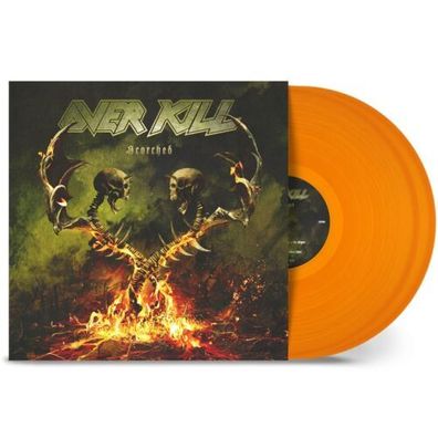 Overkill Scorched 2LP Orange Vinyl Gatefold 2023 Nuclear Blast