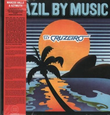 Marcos Valle Azymuth Fly Cruzeiro LTD 1LP Tangerine Vinyl 2023 Tidal Waves TWM44