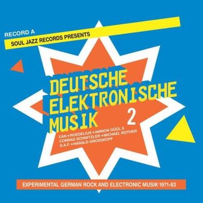 Various Deutsche Elektronische Musik 2 1971-1983 A 2LP Vinyl 2022 Soul Jazz Rec