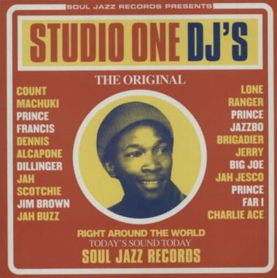 Soul Jazz Records Presents Studio One DJ's 2LP Black Vinyl 2024 SJRLP58