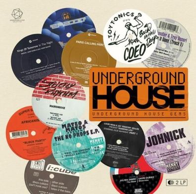 Underground House KERRI Chandler LOUIE VEGA DJ DEEP I: CUBE 2LP Vinyl 2023 Wagram
