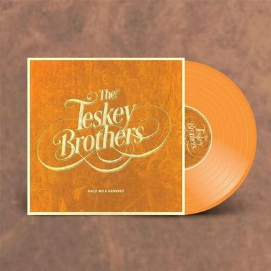 The Teskey Brothers Half Mile Harvest 1LP Orange Vinyl 2023 Decca