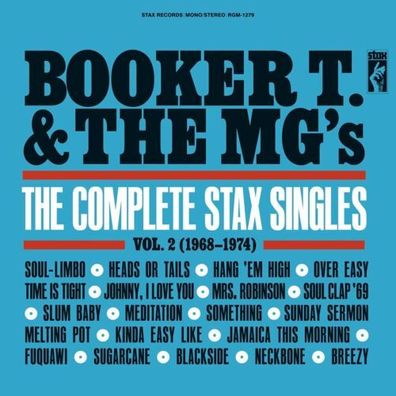 Booker T & The MG's The Complete Stax Singles Vol.2 1968-1974 LTD 2LP Red Vinyl
