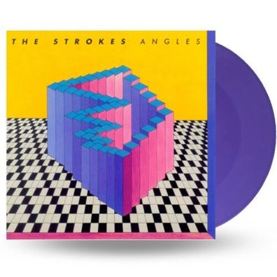 The Strokes Angles LTD 1LP Purple Vinyl 2023 RCA Sony Music