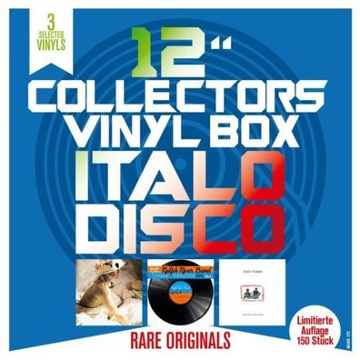 Valerie Dore Ralph River Band Body Power 3x12" Collector's Vinyl Box Italo Disco