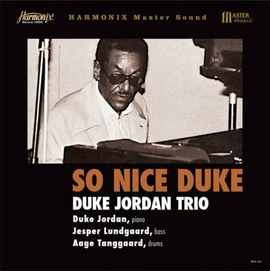 Duke Jordan Trio So Nice Duke LTD 180g 1LP Vinyl Gatefold 2017 Harmonix MSA-001