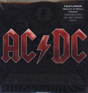 AC/ DC Black Ice 180g 2LP Vinyl Gatefold Hard Rock Classic 2013 Columbia