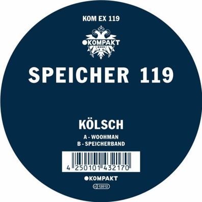 Kölsch Speicher 119 Woohman Speicherband 12" Vinyl 2022 Kompakt KOMEX119