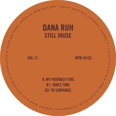 Dana Ruh Still Vause 12" Vinyl 2019 Slices Of Life