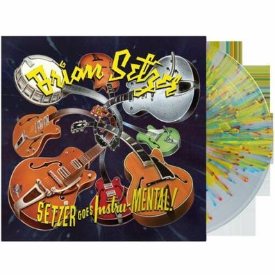Brian Setzer Goes Instru-Mental! 180g 1LP Splatter Vinyl 2021 Surfdog SD2332911