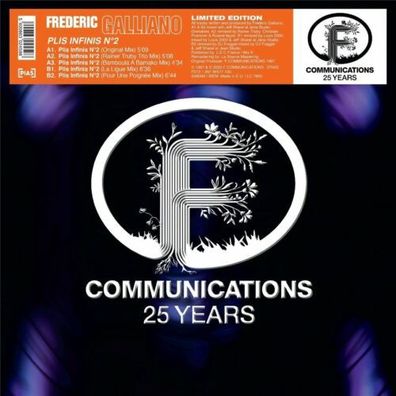 Frederic Galliano Plis Infinis No.2 12" Vinyl F-Com