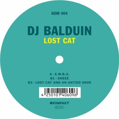 DJ Balduin Lost Cat 12" Vinyl 2019 Kompakt Kompakt404