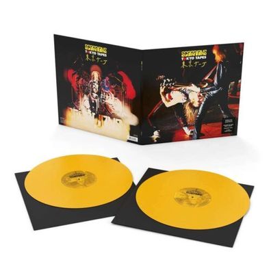 Scorpions Tokyo Tapes LTD 180g 2LP Yellow Vinyl Gatefold 2023 BMG