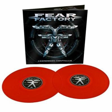 Fear Factory Aggression Continuum 2LP Red Vinyl Gatefold 2021 Nuclear Blast