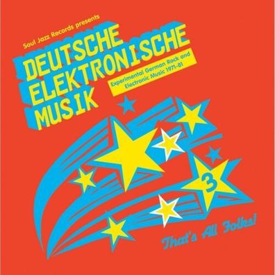 Soul Jazz Records Presents Deutsche Elektronische Musik 3 3LP Vinyl 2017