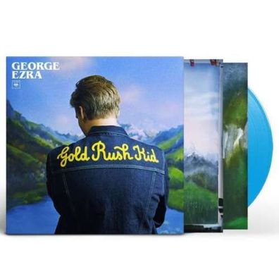 George Ezra Gold Rush Kid 180g 1LP Blue Vinyl Gatefold 2022 Columbia