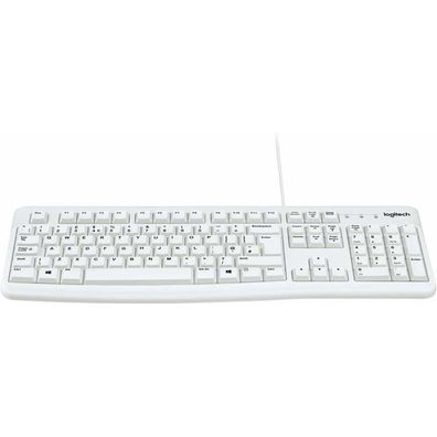 Logitech Logitech Keyboard K120 USB DE-Layout DELayout white (920-003626) (920003626)