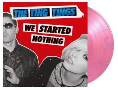 The Ting Tings We Started Nothing 180g 1LP Pink Purple Vinyl 2023 Music On Vinyl