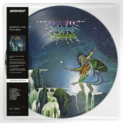 Uriah Heep Demons And Wizards 1LP Picture Disc Vinyl 2022 Sanctuary
