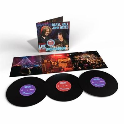 Daryl Hall & John Oates Live At The Troubadour 3LP Vinyl Gatefold 2021 BMG