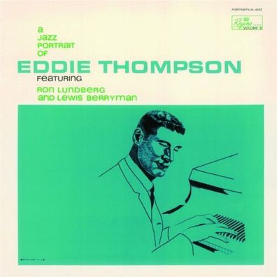 Eddie Thompson A Jazz Portrait Of LTD 180g 1LP Vinyl Venus Records VHJD-105