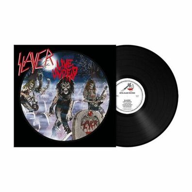 Slayer Live Undead LTD 180g 1LP Black Vinyl Poster 2021 Metal Blade