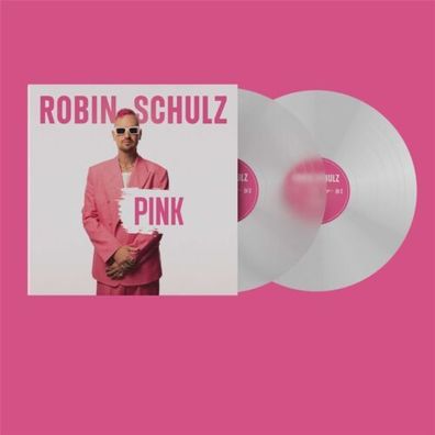 Robin Schulz Pink 2LP Crystal Clear Vinyl Gatefold 2023 Warner