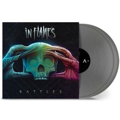 In Flames Battles 2LP Silver Vinyl Gatefold 2023 Nuclear Blast Records