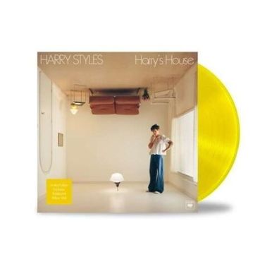 Harry Styles Harry's House LTD 2LP Yellow Vinyl Gatefold Booklet 2022 Columbia