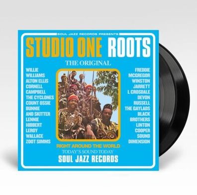 Soul Jazz Records Presents Studio One Roots 2LP Black Vinyl 2024 SJRLP56
