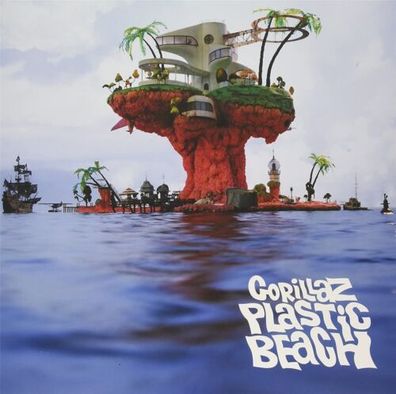 Gorillaz Plastic Beach 180g 2LP Vinyl Gatefold Parlophone
