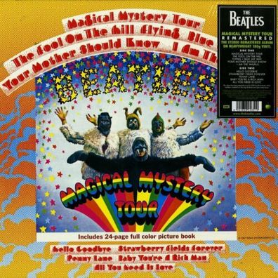 The Beatles Magical Mystery Tour 180g 1LP Vinyl Gatefold 2012 Capitol Records
