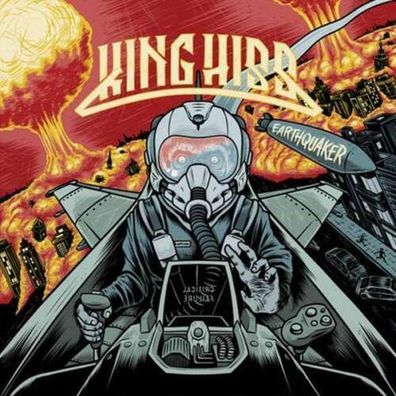 King Hiss Earthquaker 1LP Red Vinyl 2019 Dirtbag Productions