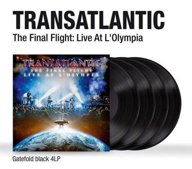 Transatlantic The Final Flight Live At L'Olympia 180g 4LP Vinyl Gatefold 2023 So