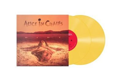 Alice In Chains Dirt 2LP Yellow Vinyl 2022 Legacy