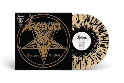 Venom Welcome To Hell LTD 40th Anniversary 1LP Splatter Vinyl 2021 Sanctuary