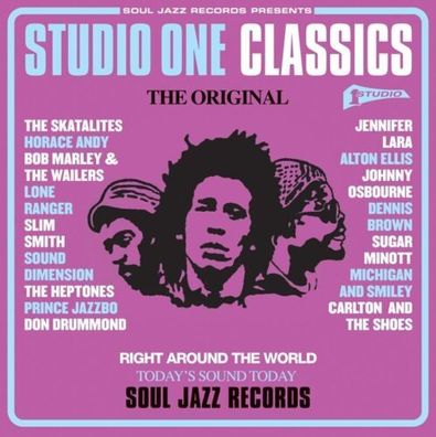Soul Jazz Records Presents Studio One Classics 2LP Black Vinyl 2023 SJRLP96