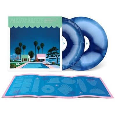 Pacific Breeze 1 Japanese City Pop AOR Boogie 1976-1986 LTD 2LP Blue Green Vinyl