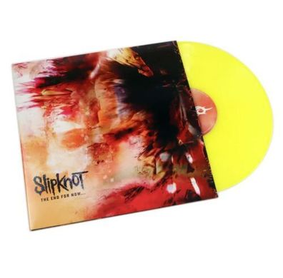 Slipknot The End So Far 2LP Neon Yellow Vinyl Gatefold 2022 Roadrunner Records