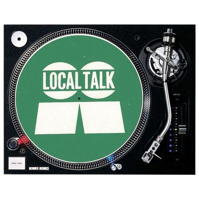Slipmat Local Talk Records / Used Look (1 Stück / 1 Piece) LTSM1 Limited Edition