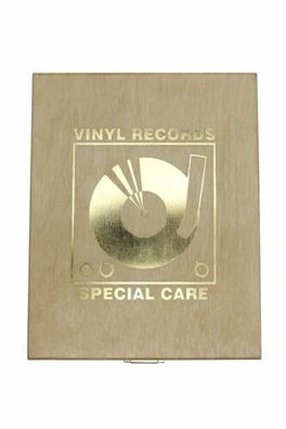 Simply Analog Vinyl Records Special Care Kit Reinigungsset Pflegeset Echtholz