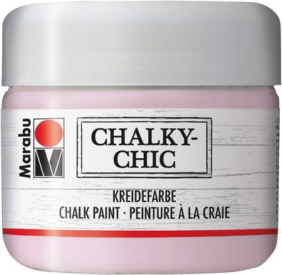 Marabu Chalky-Chic Kreidefarbe 225ml-Dose Puderrosa Gartenmöbel 134