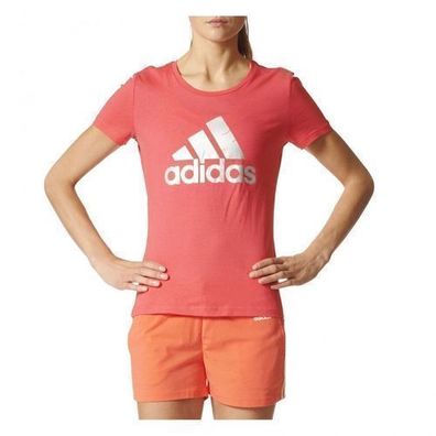 Adidas Damen T-Shirt Foil Logo BP8400