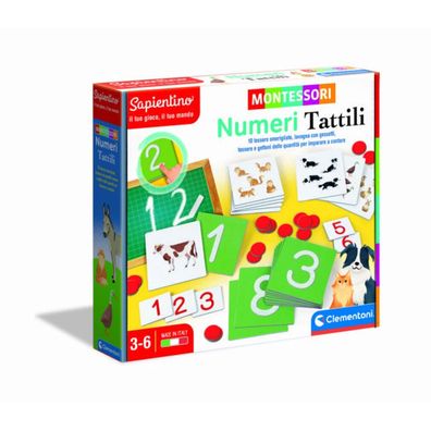 Montessori - Taktile Zahlen